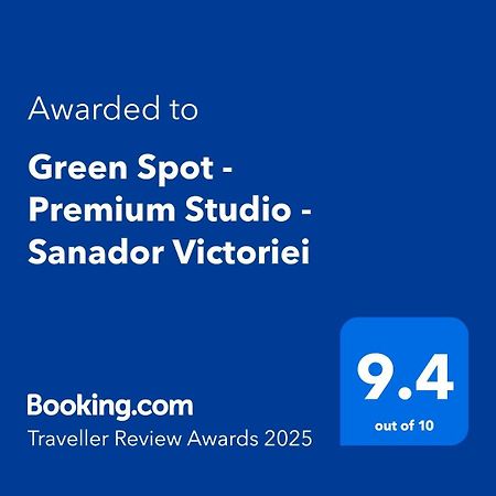Green Spot - Premium Studio - Sanador Victoriei Bukarest Kültér fotó