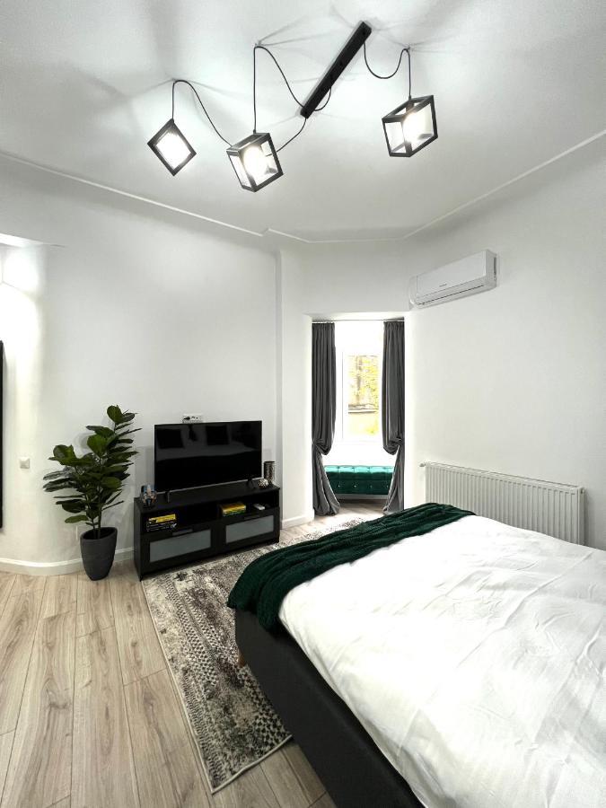 Green Spot - Premium Studio - Sanador Victoriei Bukarest Kültér fotó
